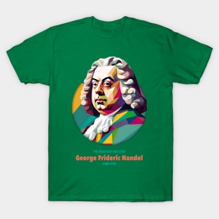 George Frideric Handel in WPAP T-Shirt